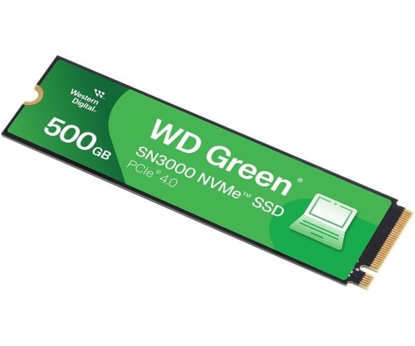 דיסק פנימי WD SN3000 500GB Gen 4X4 NVME Read-5000 Write-4100