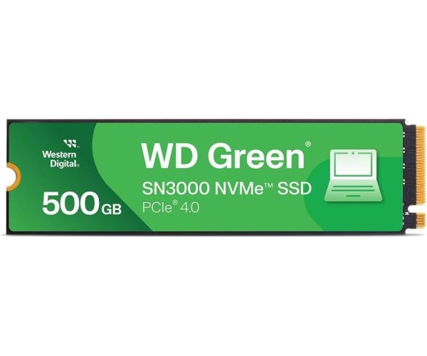 דיסק פנימי WD SN3000 500GB Gen 4X4 NVME Read-5000 Write-4100