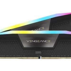 ז.לנייח Corsair Vengeance RGB DDR5 32GB 2X16 6400MHZ C36 kit BLK