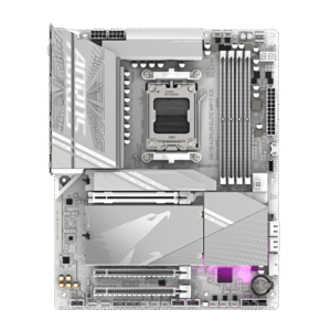 לוח אם GIGABYTE X870E AORUS ELITE X ICE X3D WIFI7 ATX BT 2.5GBE