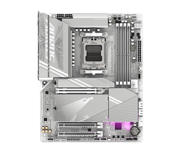 לוח אם GIGABYTE X870E AORUS ELITE X ICE X3D WIFI7 ATX BT 2.5GBE