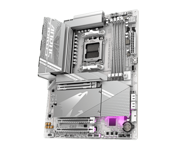 לוח אם GIGABYTE X870E AORUS ELITE X ICE X3D WIFI7 ATX BT 2.5GBE