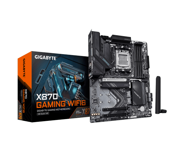 לוח אם GIGABYTE X870 GAMING WIFI6 ATX DDR5 AM5 BT 2.5GB LAN
