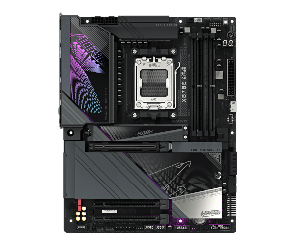 לוח אם GIGABYTE X870E AORUS MASTER WIFI 7 ATX DDR5 AM5 5GBE LAN