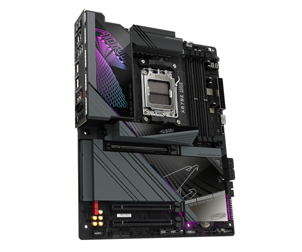 לוח אם GIGABYTE X870E AORUS MASTER WIFI 7 ATX DDR5 AM5 5GBE LAN