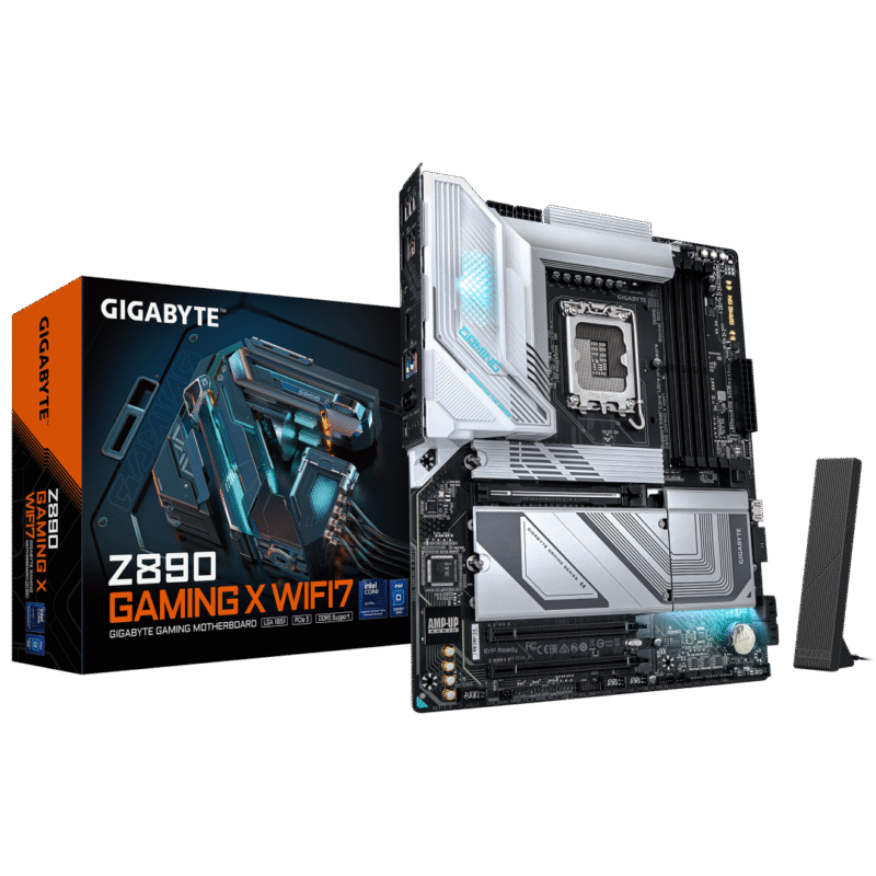 לוח לאינטל דור 15 Gigabyte Z890 GAMING X WIFI7 2.5GbE ATX LGA1851