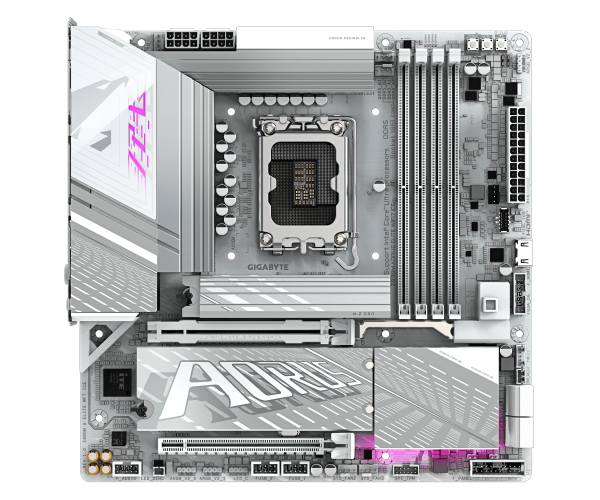 לוח אם אינטל GIGABYTE Z890M AORUS ELITE WIFI7 ICE WIFI7 BT PCIE 5