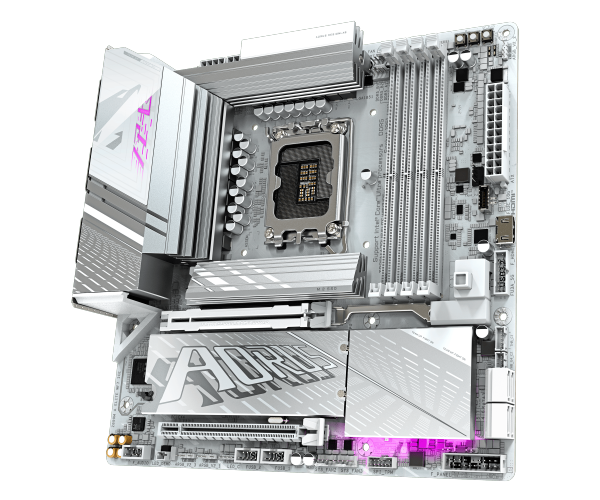 לוח אם אינטל GIGABYTE Z890M AORUS ELITE WIFI7 ICE WIFI7 BT PCIE 5