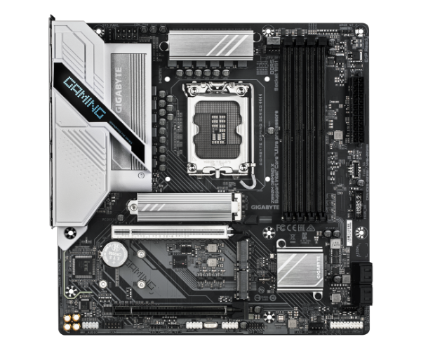 לוח לאינטל דור 15 Gigabyte Z890M GAMING X mATX 2.5GbE LGA1851