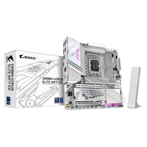 לוח אם אינטל GIGABYTE Z890M AORUS ELITE WIFI7 ICE WIFI7 BT PCIE 5