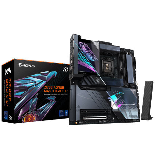 לוח אינטל דור 15 GIGABYTE Z890 AORUS MASTER AI TOP E-ATX WIFI7