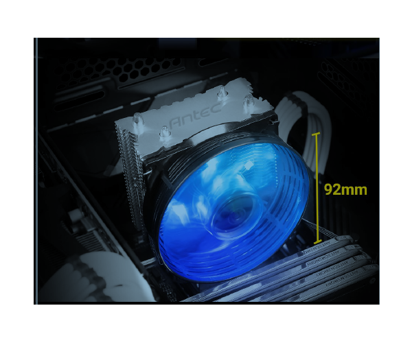 מאורר למעבד Antec A30 Pro blue led Cpu Cooler TDP UP TO 95W