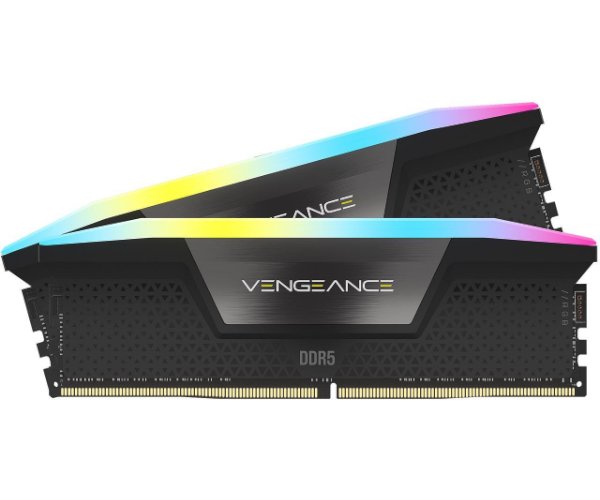 זכרון לנייח Corsair Vengeance RGB DDR5 32GB 2X16 6000Mhz C38