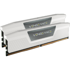 ז. לנייח CORSAIR VENGEANCE 64GB 2x32GB DDR5 5200MHz C40 White