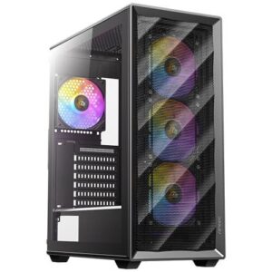 מארז לבן Antec CX200M RGB ELITE M-ATX 5X120mm RGB FANS