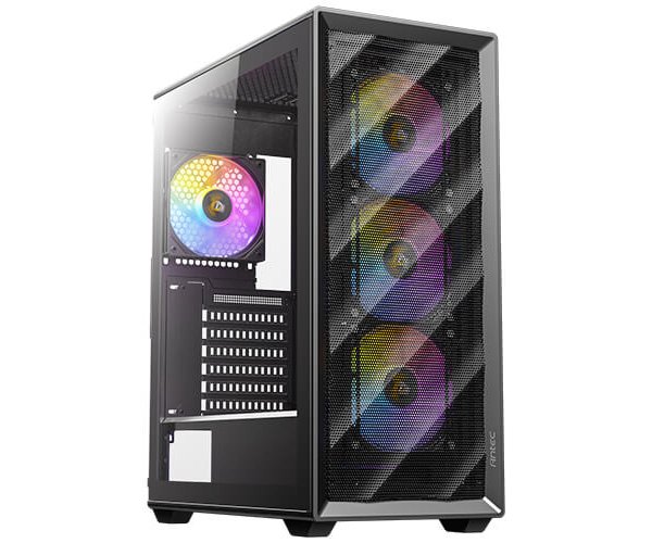 מארז Antec AX85 ARGB Mid-Tower Gaming Case 4XARGB 12mm Fan ATX