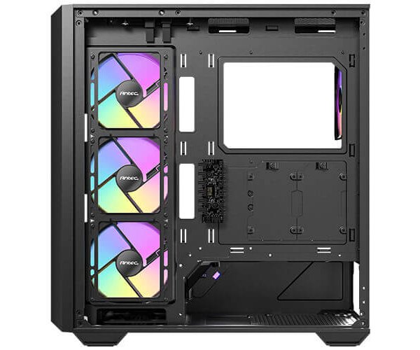 מארז שחור Antec C3 ARGB Mid-Tower ATX 4x ARGB FANS Incl Type-C