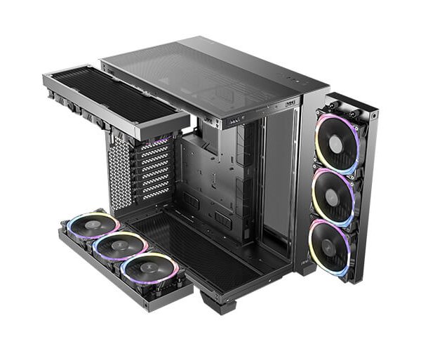 מארז Antec C8 Mid-Tower E-ATX 3X360 Radiator Support Type-c Black