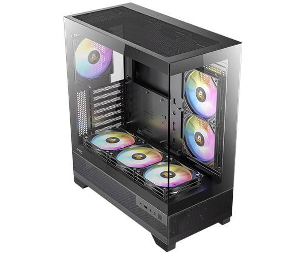 מארז שחור Antec CX700 ARGB BLACK ATX 3X120MM ARGB FANS USB-C