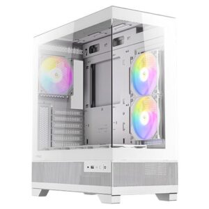 מארז Corsair 3000D RGB AIRFLOW Mid Tower CASE White