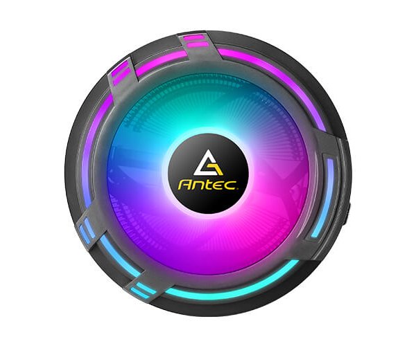 מאורר למעבד Antec T120 Chromtic Silen RGB Fan 65W TDP 82mm Hight
