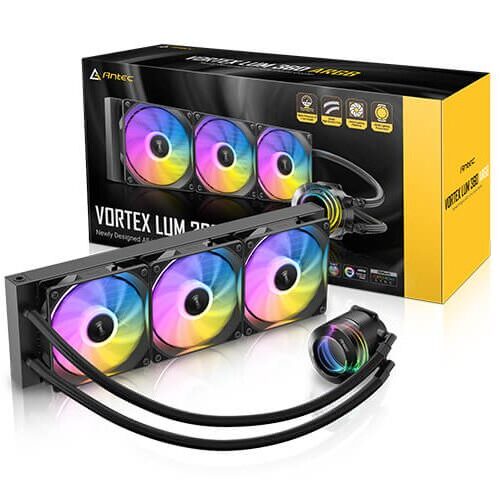קירור נוזלי משולש ANTEC VORTEX LUM 360 ARGB 280W TDP