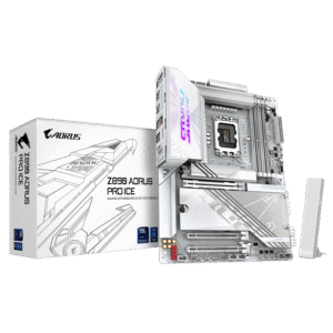 לוח לאינטל דור 15 Gigabyte Z890 AORUS ELITE WIFI7 ICE ATX LGA1851
