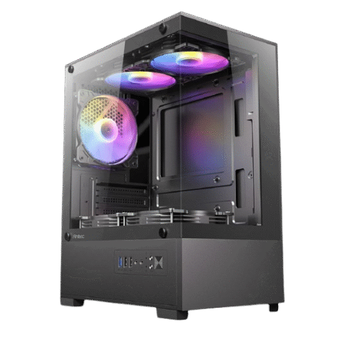 מארז ANTEC VCX100M RGB ELITE Mini Tower 5X120MM Fixed RGB
