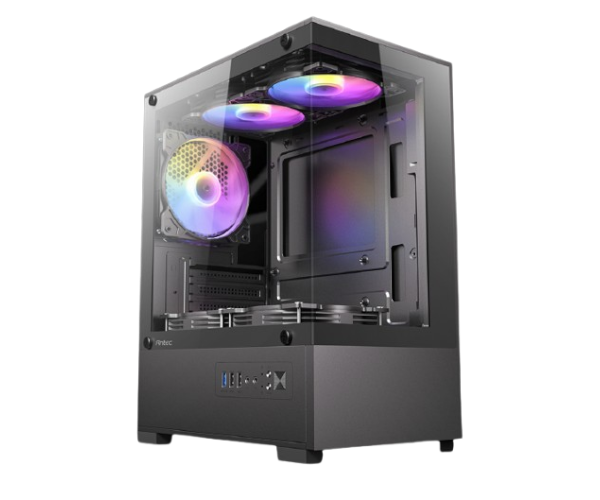 מארז ANTEC VCX100M RGB ELITE Mini Tower 5X120MM Fixed RGB