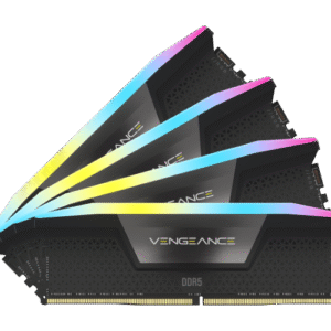 ז. לנייח CORSAIR VENGEANCE RGB 64GB 4x16GB DDR5 6200MHz C32