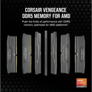 ז.לנייח Corsair Vengeance DDR5 32GB 5200MHZ 2X16 C40 AMD/INTEL