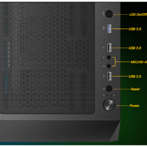 מארז ANTEC AX83 RGB EXTREME Mid T GAMING 6x120 RGB Fan