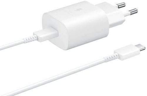 מטען קיר לבן Super Fast Charger 25W C010070502 Samsung