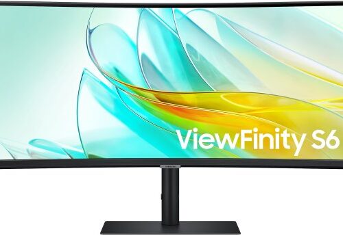 מסך מחשב Samsung ViewFinity S6 S34C650UAM UWQHD VA 34'' FreeSync