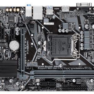 לוח אם אינטל דור 10 Gigabyte H410M H V2 2.0 Micro-ATX LGA1200
