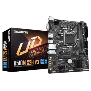 לוח דור 11/10 Gigabyte H510M S2H V3 LGA1200 VGA DVI HDMI