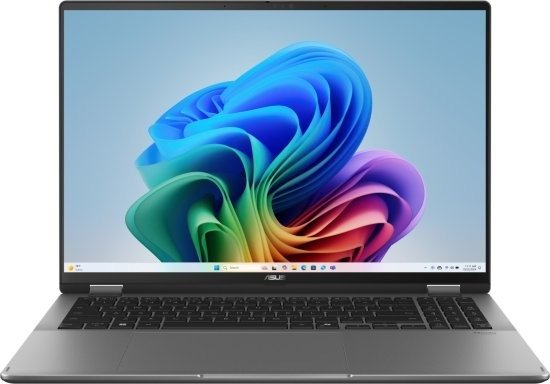 מחשב נייד עם מסך מגע Asus VivoBook 16 Flip TP3607SA-RJ057 - צבע Matte Gray - עט Stylus כלול באריזה