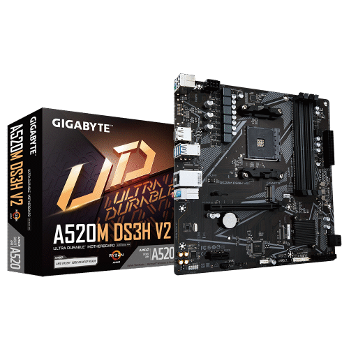 a520-ds3h-v2-17 לוח למעבדי Gigabyte A520M DS3H V2 1.1 AM4 AMD Micro-Atx