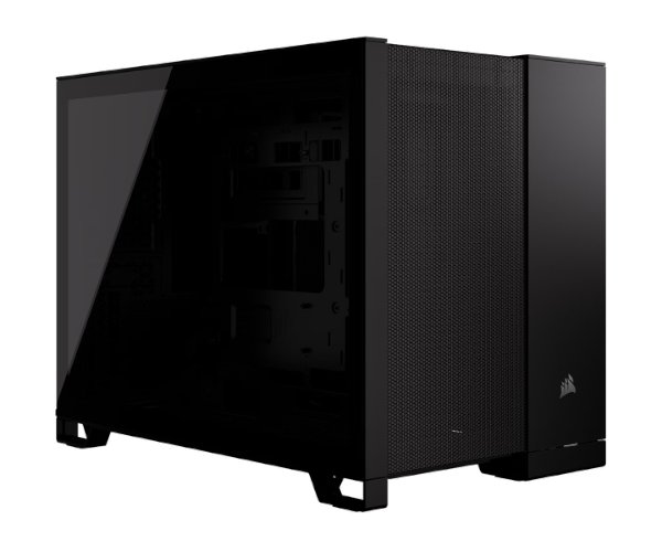 מארז Corsair 2500D AIRFLOW Mini-Tower mATX NO FANS Black