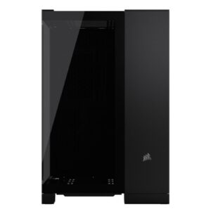 מארז Corsair 6500X Mid-Tower E-ATX Tempered Glass Case Black