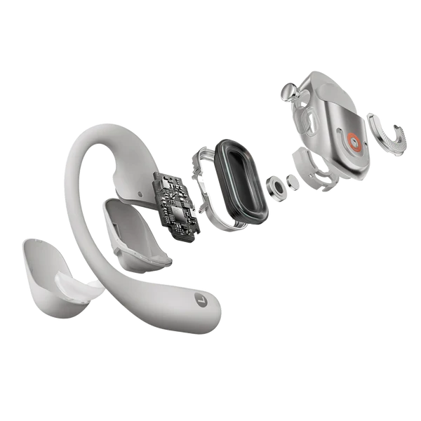 SHOKZ OPENFIT 2+ Open-Ear אוזניות הולכת אוויר אלחוטיות