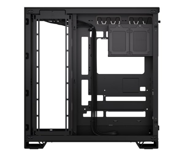 מארז Corsair 6500X Mid-Tower E-ATX Tempered Glass Case Black