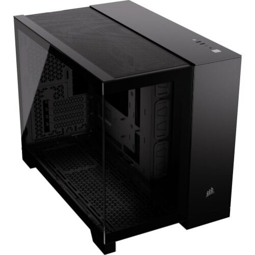 מארז Corsair 2500X Mini-Tower mATX Tempered Glass NO FANS