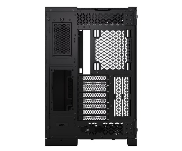 מארז Corsair 6500X Mid-Tower E-ATX Tempered Glass Case Black