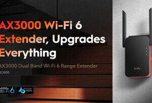 מגדיל טווח אלחוטי דואל בנד AX3000, WiFi 6, Mesh, Extender/AP CUDY RE3000-IL