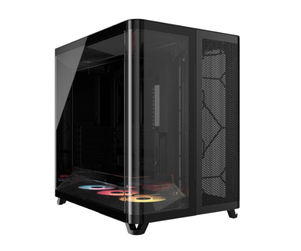 מארז CORSAIR AIR 5400 RS-R ARGB Triple Chamber 3x Fans Include Bl