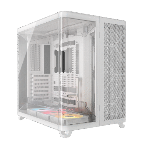 מארז Corsair AIR 5400 RS-R ARGB E-ATX 3XUSB 3.2 Type-C White