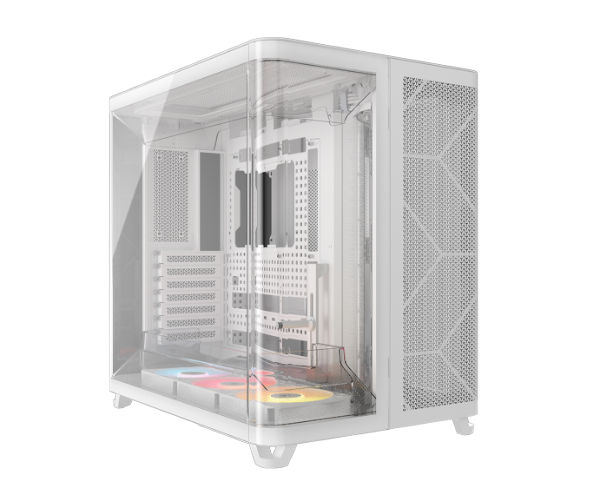 מארז Corsair AIR 5400 RS-R ARGB E-ATX 3XUSB 3.2 Type-C White