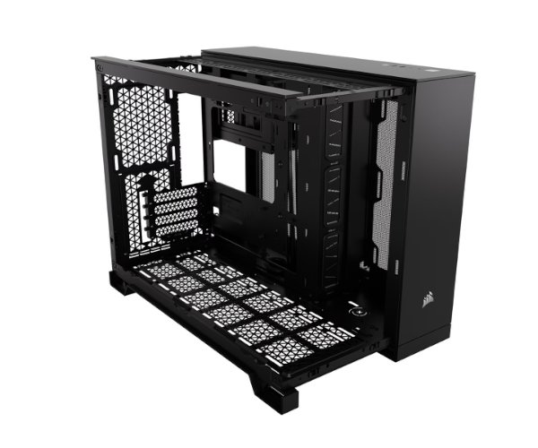 מארז Corsair 2500X Mini-Tower mATX Tempered Glass NO FANS