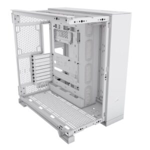 מארז Corsair 6500X Mid-Tower E-ATX Tempered Glass Case White